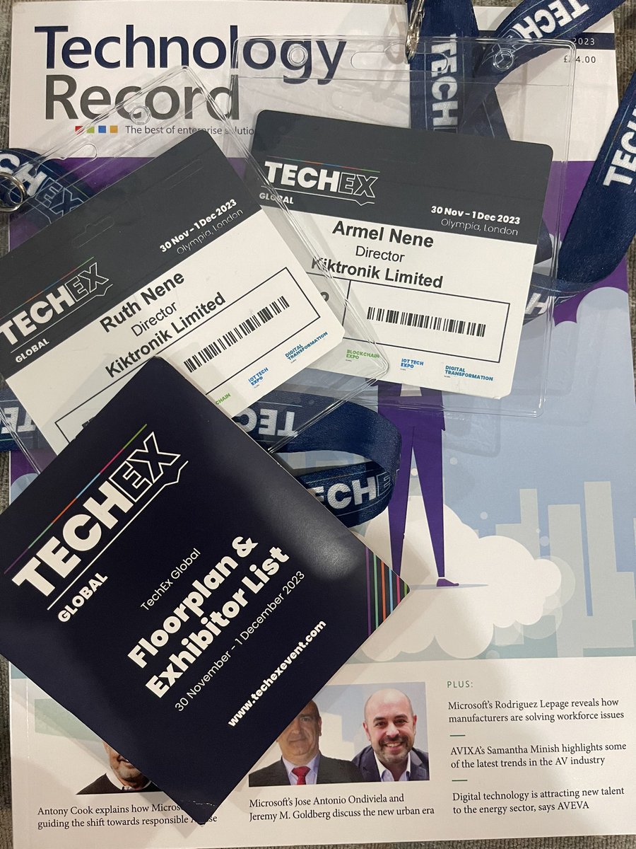 kiktronik's tweet photo. TechEx Global was a dynamic and insightful. Kiktronik was happy to share our knowledge and case studies with our industry peers. Making it a highly successful and impactful experience. #techex #techex_event #digitaltransformation #kiktronik #networking #techexglobal https://t.co/xPgpcVkOOs