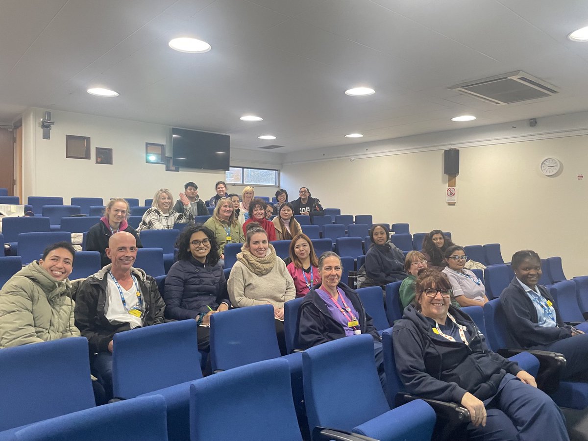 tracyclark_7's tweet photo. Great Care Support Worker study day facilitated by our wonderful respiratory practice educator ⁦Yvette Taylor with some fantastic sessions from practice development, palliative care, ED, haematology, tissue viability, dieticians and falls CNS ⁦@RBNHSFT⁩ ⁦@kensocat⁩ https://t.co/5Buvi4v2cW