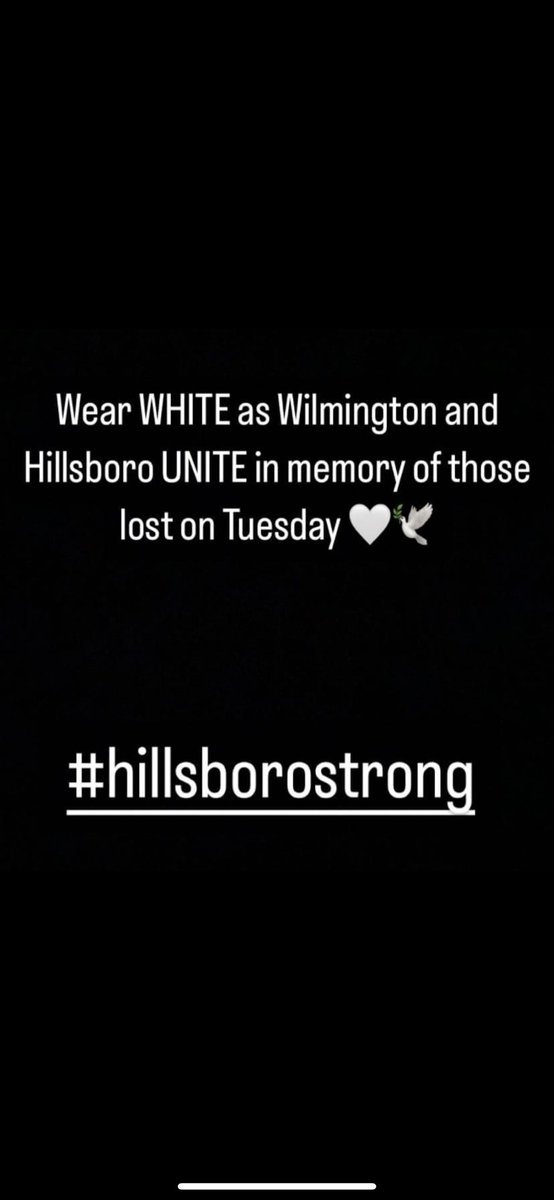 Fans are encouraged to wear white to the game on Friday in memory of those lost in the tragic accident on Tuesday.