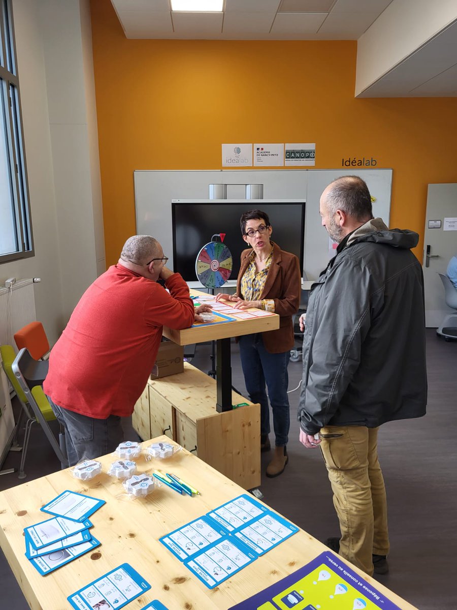 ENGIEpartFR's tweet photo. 📣 Mardi et aujourd'hui, @CatherineBigey Correspondante solidarité et relations externes chez @ENGIEpartFR, a animé 2 ateliers avec l'@Udaf54.

L'objectif ➡️ sensibiliser les enseignants et salariés de @acnancymetz aux enjeux de la #TransitionEnergétique à domicile. 🌿 https://t.co/WDggBuQEKI
