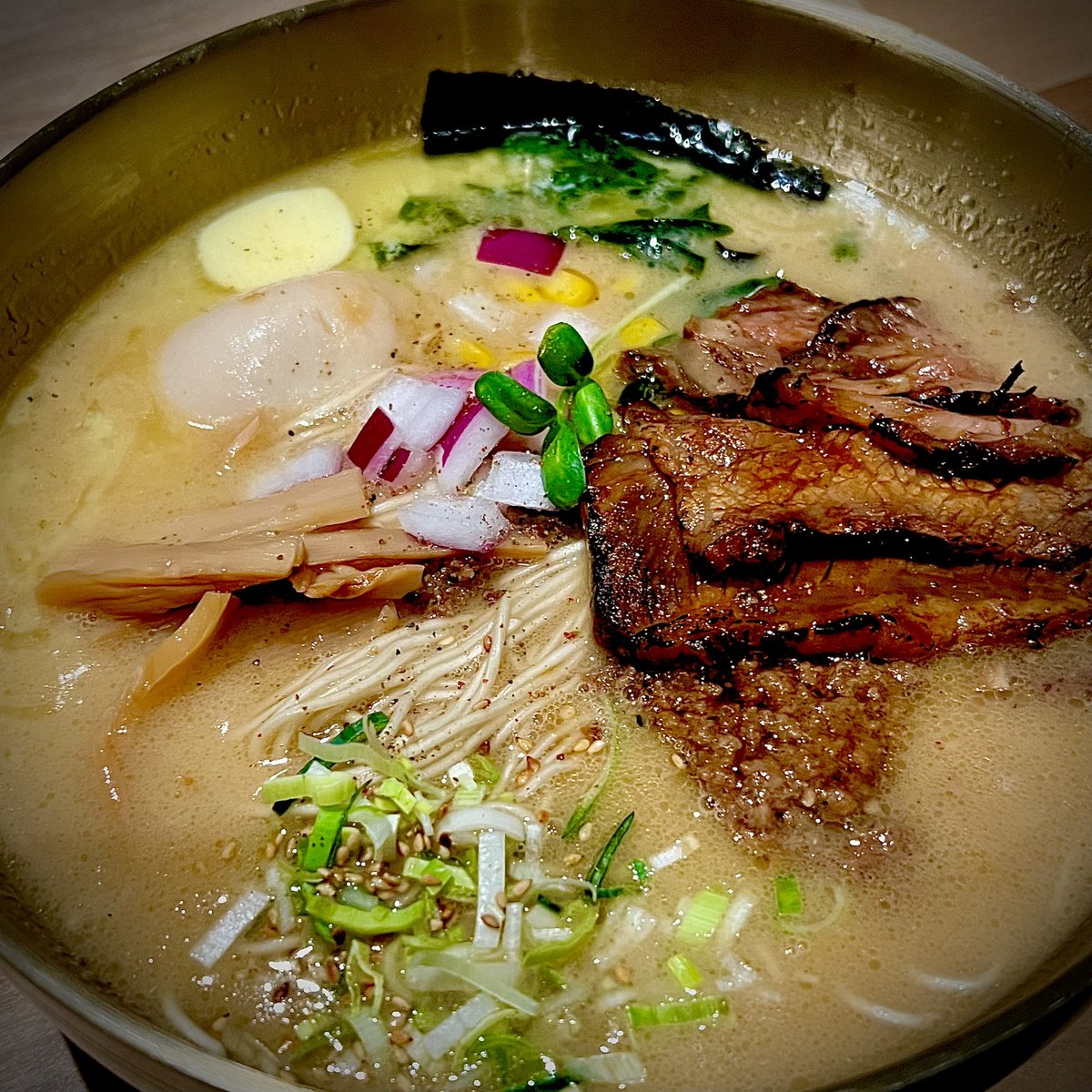 giocorsi's tweet photo. Nothing but #ramen love for #MonsterRamenChicago ❤️🍜 https://t.co/DWPwI5WUTi