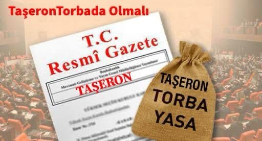 TaşeronTorbada Olmalı
#Hbys 
"1 milyon kişiye kadro verdik arada kalan 80/100 bin kişide varsa bunlarada  kadrolarını verip taşeron konusunu kapatırız"demiştiniz
Bu bir sözdür ve tutulması itibardandır
Biz bunu hatırlatmaya ar ediyoruz ama mecburuz
<a href="/RTErdogan/">Recep Tayyip Erdoğan</a>
<a href="/isikhanvedat/">Prof. Dr. Vedat Işıkhan</a>