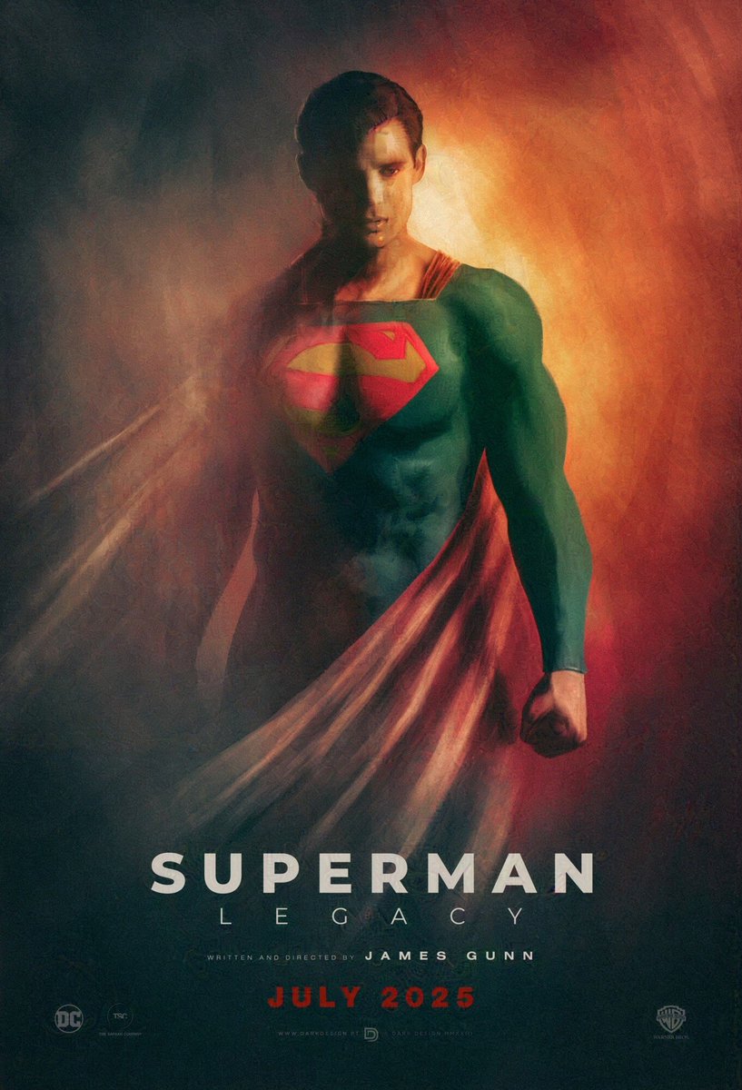 PosterSpy's tweet photo. Superman: Legacy fan poster by @nunosarnadas 
@JamesGunn @DCOfficial https://t.co/h4b6rO2Tka