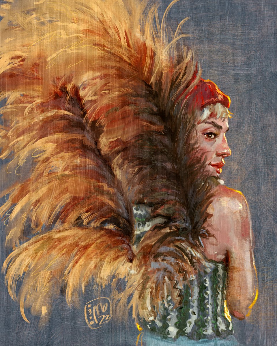 Day 3 of #Kamicember, I wanted to use the pampas as feathers, did it worked?