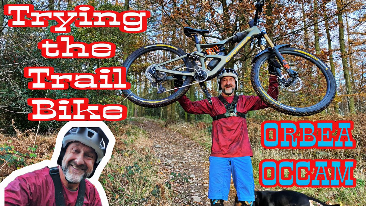 pinned_tv's tweet photo. In the latest vlog Jim pots the old legs to the test, as both eebs are out of action!
 
The new @Orbea  Occam is such a fantastic trail bike

https://t.co/UxAcMfAysC https://t.co/Ko1hzeL0Ki