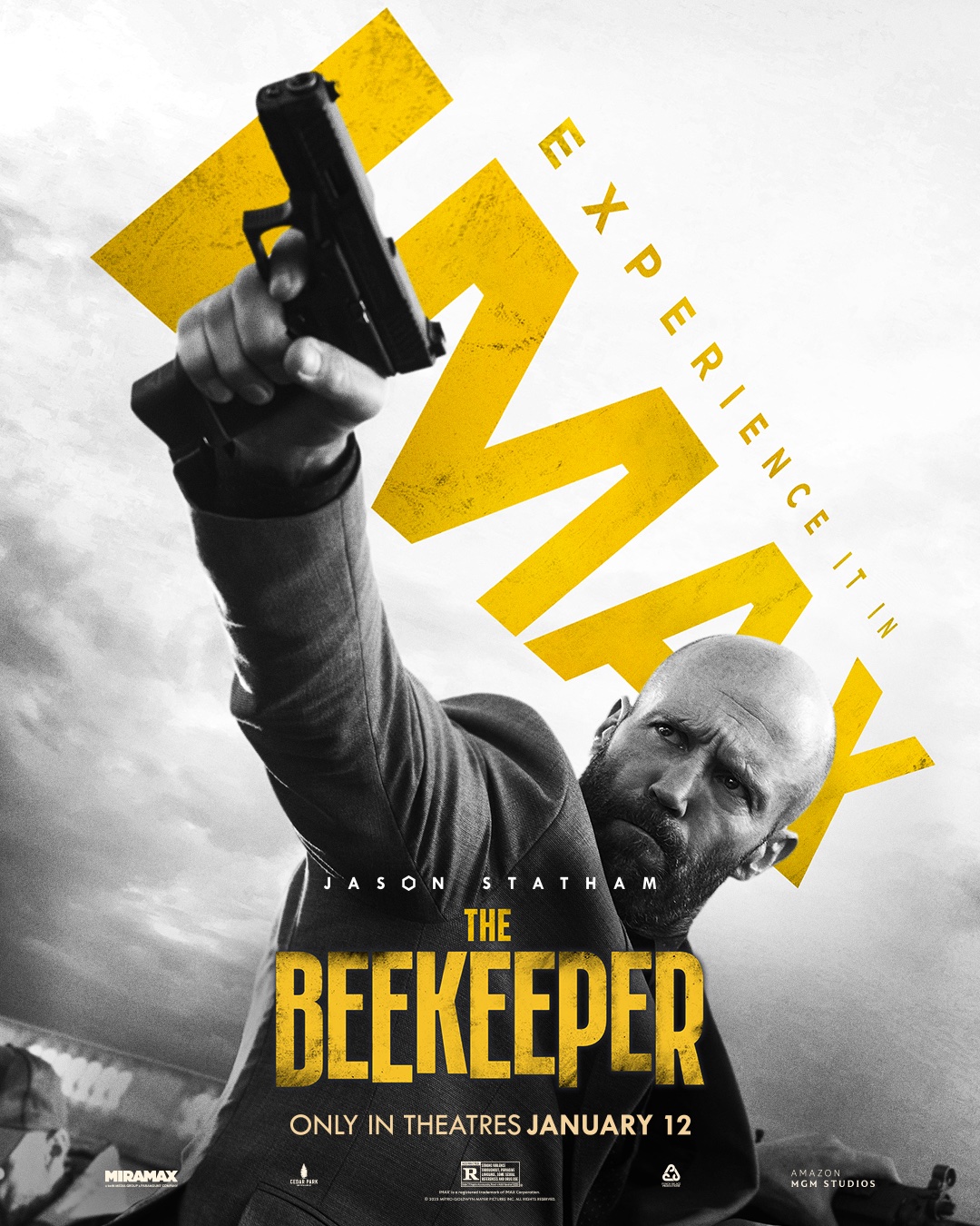 The Beekeeper IMAX poster op MoviePulp