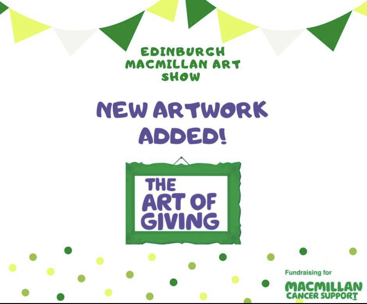 *New Artwork Added* We’re delighted to have added some new works to our online show so please take a look and see what else we have to show you, there’s some wonderful work! macmillanartshow.square.site/shop/new-artwo… #artforagreatcause #macmillancancersupport