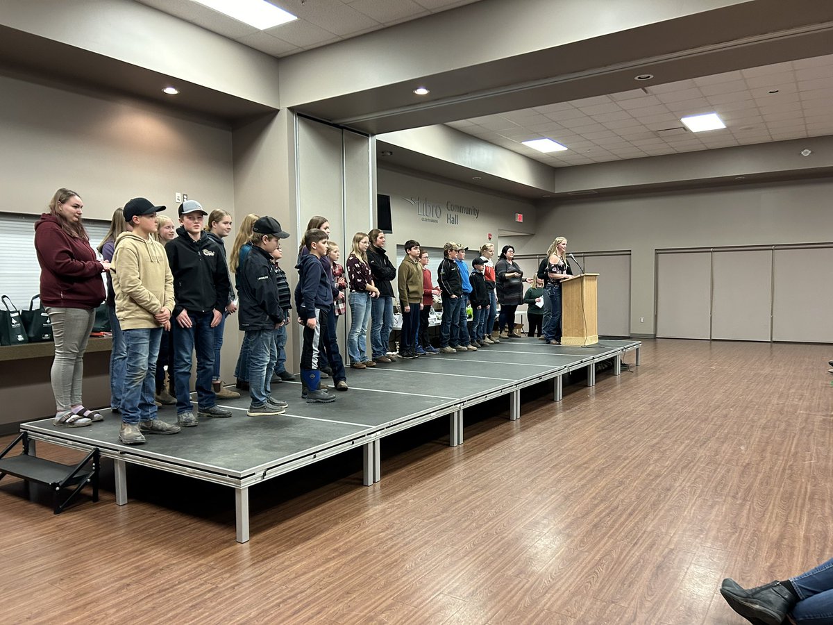 It was awesome to witness 1st hand how successful the #Huron Cty 4-H Program is when I attended their recent Awards Night! Not only did it bring back good memories but I was proud to recognize 2 4-H Members with Champion Sheep Showperson & Champion Boer Goat Awards! @4HOntario