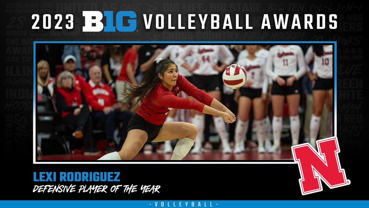 Big Ten Volleyball tweet media