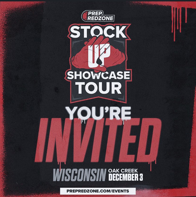 Thanks to <a href="/PrepRedzoneWI/">Prep Redzone Wisconsin</a> for the camp invite.