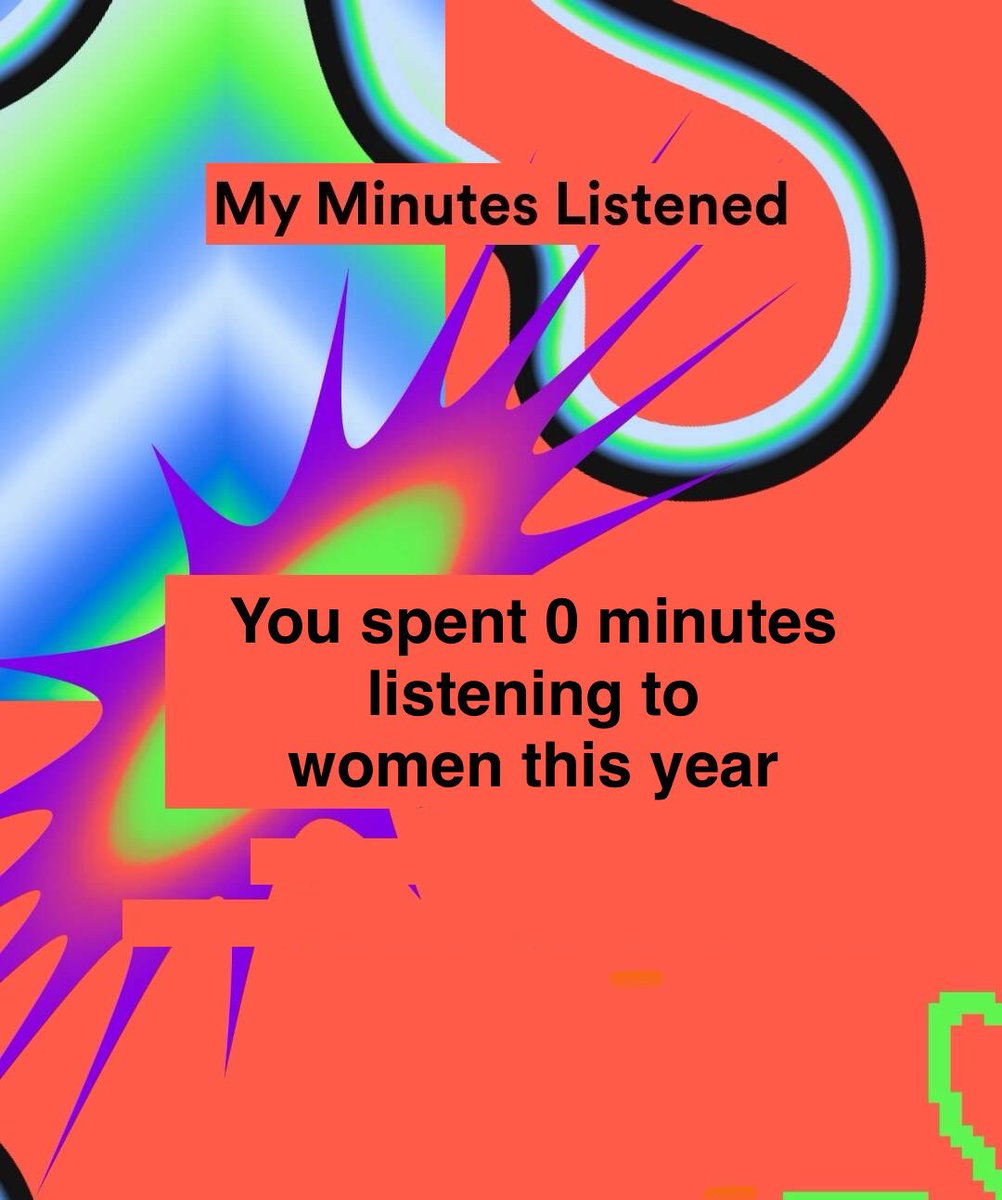 every calvinist man’s spotify wrapped: