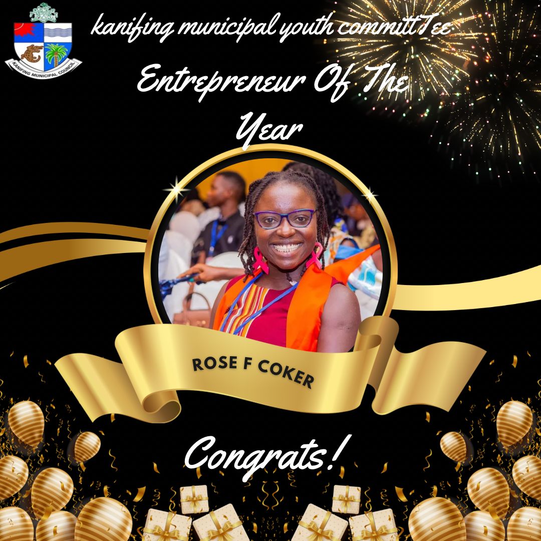 KMYouthCommitte's tweet photo. Face of KM &amp; Awards night 2023 WINNER OF THE ENTREPRENEUR  OF THE YEAR AWARD 

#FaceOfKm2023
#AwardsNight2023
#CelebratingYoungPeople https://t.co/jq6ICHl7No