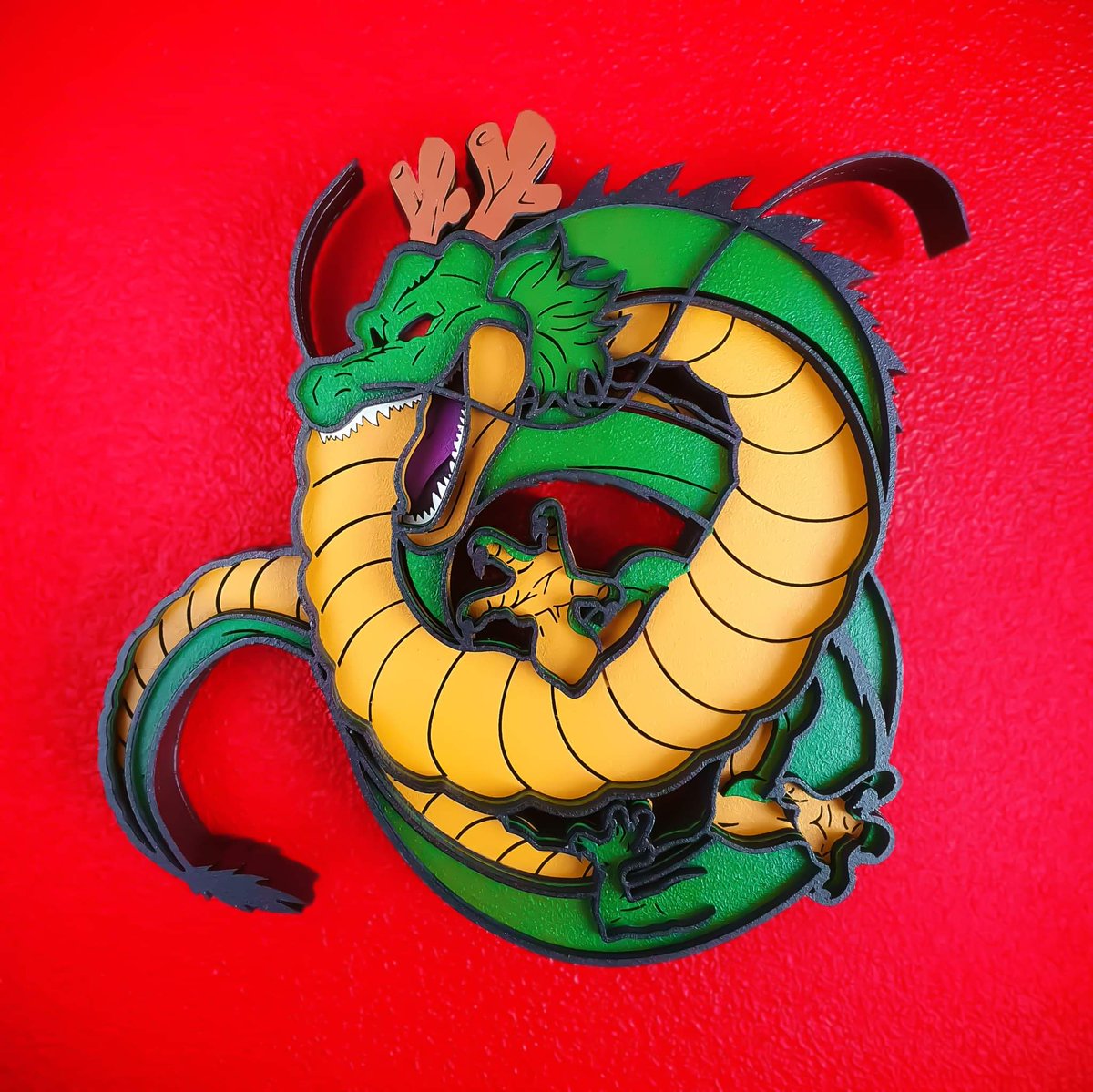 ❗New anime wall art incoming❗

Our Handcrafted Shenron wall art is sure to make all your wishes come true! 🐉

Launching for purchase on our website from tomorrow! 🤩

#anime #dragonballz #shenron #handcrafted #artist #homeware #celticraft #fandom #artist #art #fantasy #crafter
