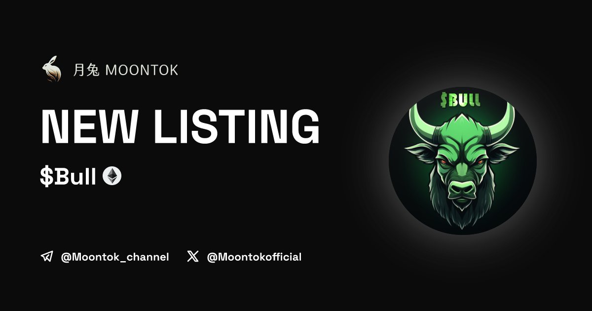 Moontok Listing Alert tweet media
