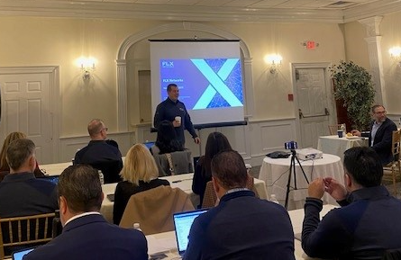 Exciting times at FLX Networks as we start Day Two of our Annual On-Site Meeting led by CEO Brian Moran, CIMA in Bernardsville, NJ. Embracing the holidays with the "Past - Present - Future" theme and gearing up for an amazing 2024. Grateful for our passionate team and the journey