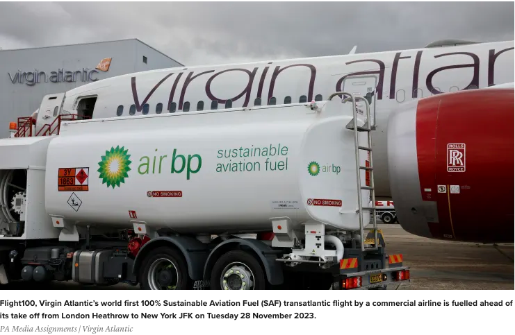 RepMaxMiller's tweet photo. As we build new markets for agriculture, it's good to see the inaugural sustainable aviation fuels transatlantic plane take flight!
Our bipartisan #FarmToFly Act would empower @OhioCornWheat farmers to fuel flight & build energy resources from homegrown fuels @GrowthEnergy. https://t.co/h4NRkRaBKe