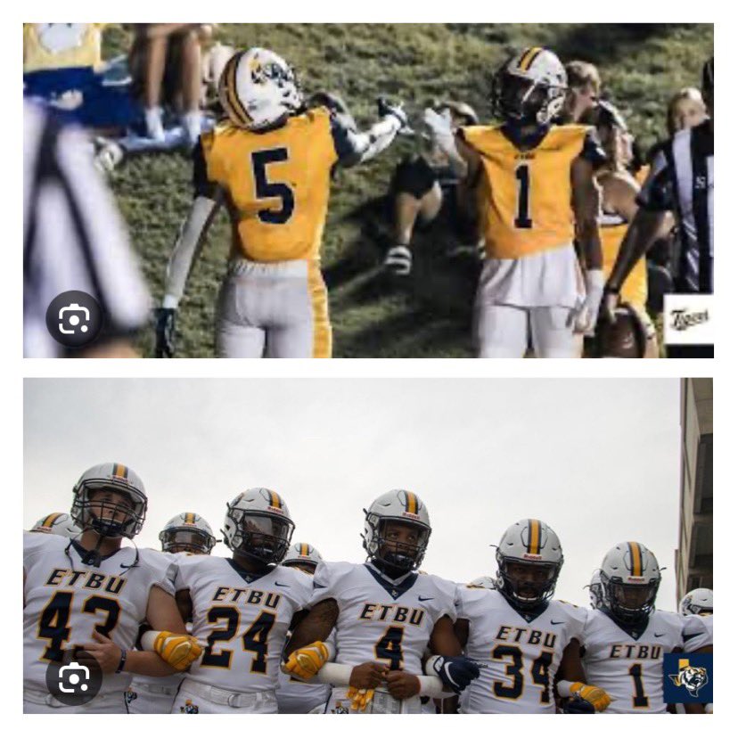 #AGTG After a great conversation with <a href="/jaylonjackson10/">Jaylon Jackson</a> I am blessed to have received an offer from East Texas Baptist University <a href="/JebSpinney/">Jeb Spinney</a> <a href="/DickinsonFB/">DHSGatorFB</a> <a href="/SoloSolomonSr/">John Sólo Solomon</a>