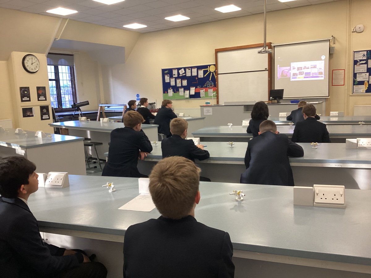 BsbdEco's tweet photo. Students from Y7 to Y13 came along to hear career stories in technology and engineering to protect the planet. Thanks @STEMLearningUK for putting on these sessions #POP23 https://t.co/CYhxL58X0B
