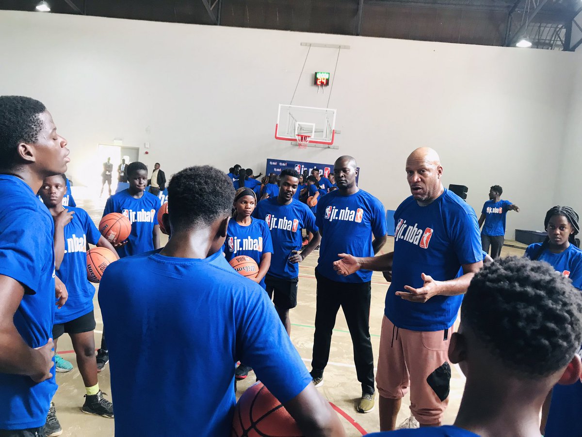 With 5 Time NBA Champion @HARPER04_5 during the launch of @NBA offices in Kenya 🇰🇪 & Jnr NBA clinic ! What a moment for the grassroots development programs in Kenya!