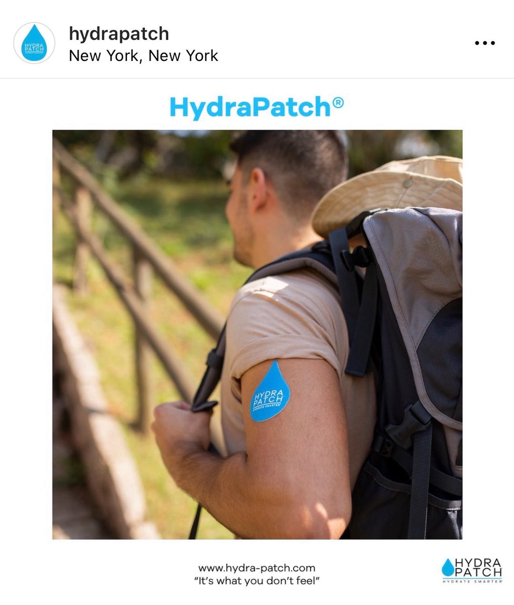 CompagniJoe's tweet image. The reviews for HydraPatch from athletes (and non-athletes) in a variety of sports and activities have been very positive since we launched just over a month ago. Interested? You can order at hydra-patch.com and use code CoachJoe10 at checkout. #hydrapatch #hydratesmarter