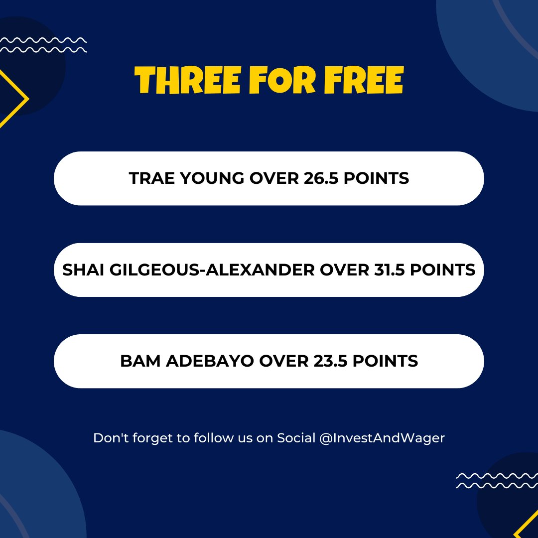 QuickEdgeBets's tweet photo. Another NBA Three Free Picks for tonight! 

If we get 10 likes i'll throw some NFL free picks out there. 

#NBA #NFL #THREEFORFREE https://t.co/dexasJa7xL