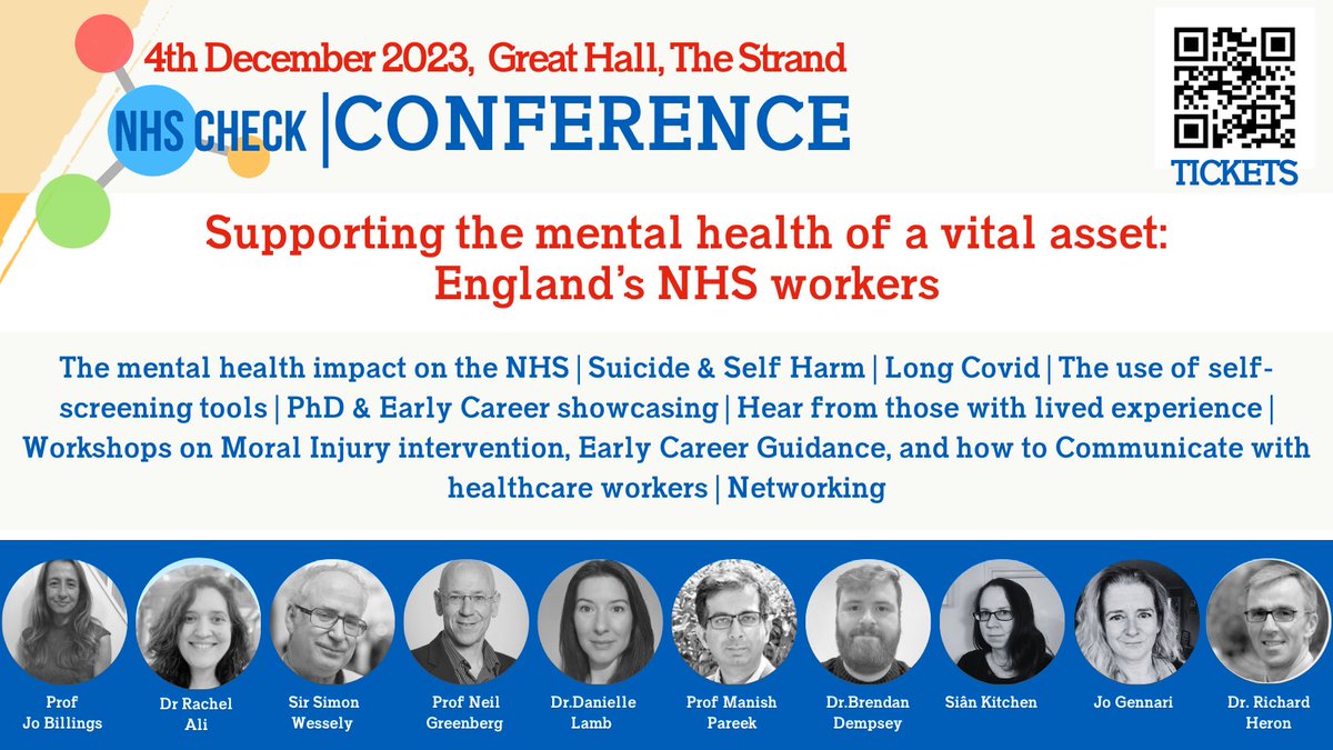 We're really looking forward to seeing you all on Monday for what we're sure will be another brilliant conference.