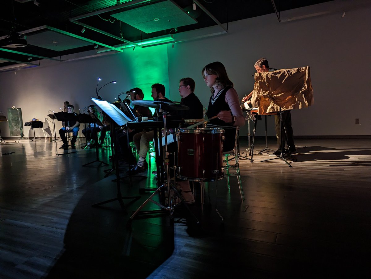 Wonderful immersive musical experience last night at <a href="/ColaMuseum/">Columbia Museum of Art</a> with <a href="/M_PisaroLiu/">Michael Pisaro-Liu</a>'s "Forests of Noise" performed by <a href="/GamecockMusic/">USC School of Music</a> professor <a href="/_GregStuart/">Greg Stuart</a> and <a href="/UofSC/">University of South Carolina</a> students