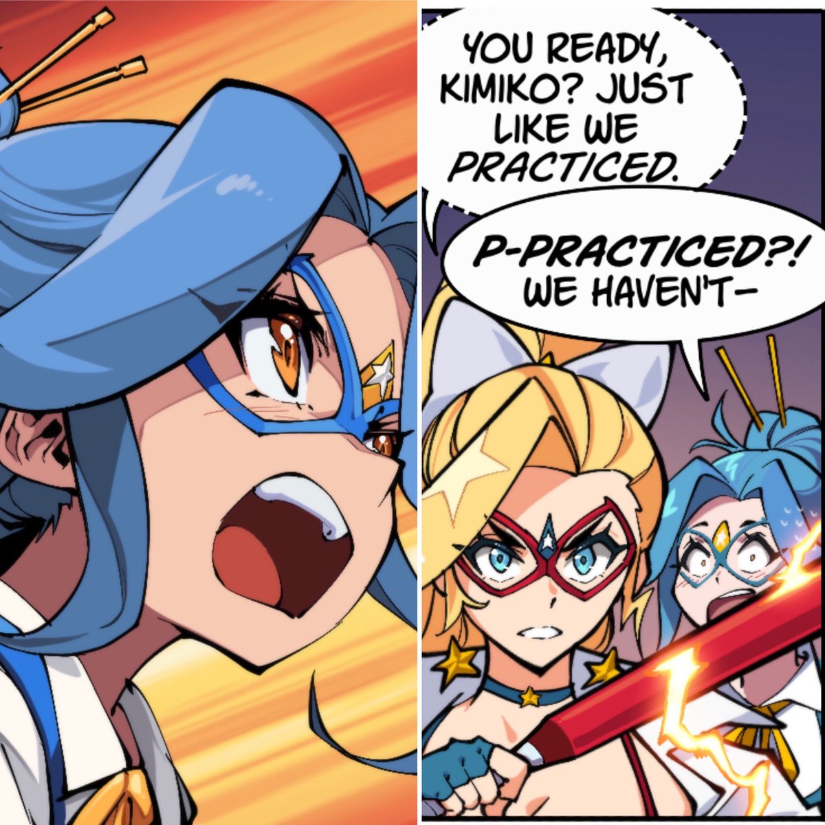 KAMEN AMERICA 9 is less than 10 pages away from completion