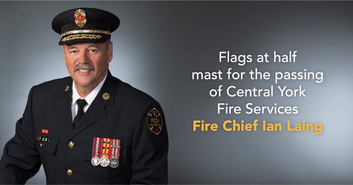 CentralYorkFire's tweet image. It is with great sadness and a heavy heart that we announce the passing of our esteemed Fire Chief, Ian Laing, who dedicated an incredible 48 years of his life to the Fire Service, leaving an incredible mark on the communities he served.

Info: bit.ly/3R3O141