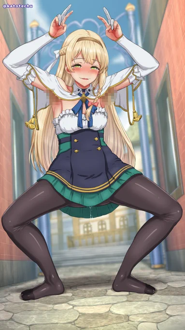 *ふたなりイラストでございますskebにて納品したクラウディア・バレンツ(ライザのアトリエ)のイラストです。ご依頼ありがとうございました。ライザにアレコレされちゃって新しい性癖に目覚めちゃったクラウディアさんです。Pixiv、ニジエにイラスト投稿しました! 