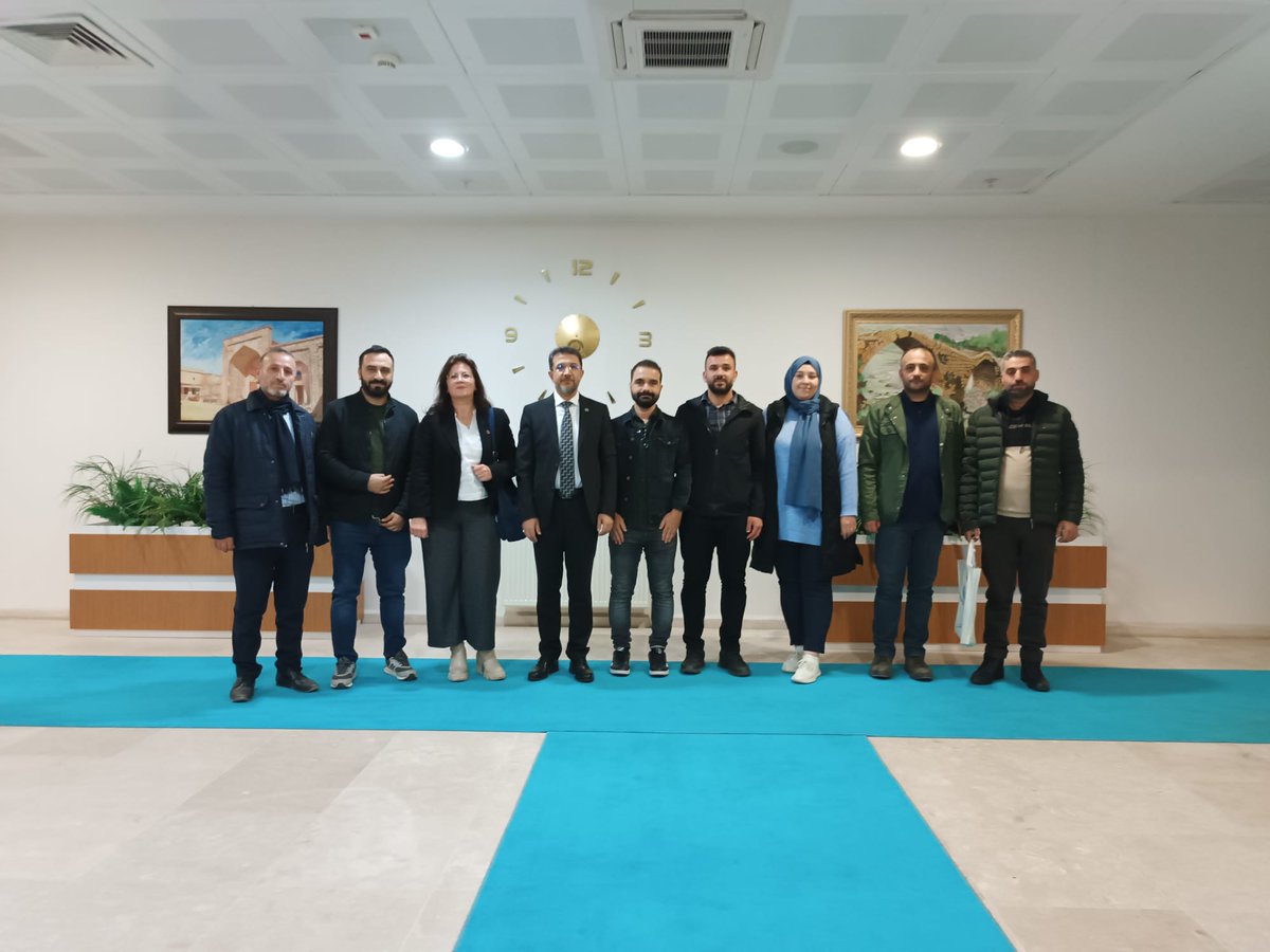 Genel Başkanımız Nejla Kurul ile birlikte #2Aralık Amed bölge mitingi kapsamında Şırnak Üniversitesi Rektörü Abdurrahim Alkış'ı ziyaret ettik.
Nazik karşılamaları için teşekkür ederiz. 
<a href="/AbdurrahimAlk/">Abdurrahim Alkış</a> <a href="/nejlakurul/">Nejla Kurul</a>
 <a href="/egitimsen/">Eğitim Sen</a>  <a href="/egitim_idil/">İDİL EĞİTİM SEN</a> @CizreEgitimsen <a href="/Silopiegitimsen/">Eğitim Sen Silopi Temsilciliği</a>