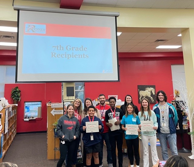 RMS_Mustangs's tweet image. Celebrating our Mustangs of the Month this morning for being Renner STRONG! Congratulations to all! #LevelUpPlanoISD