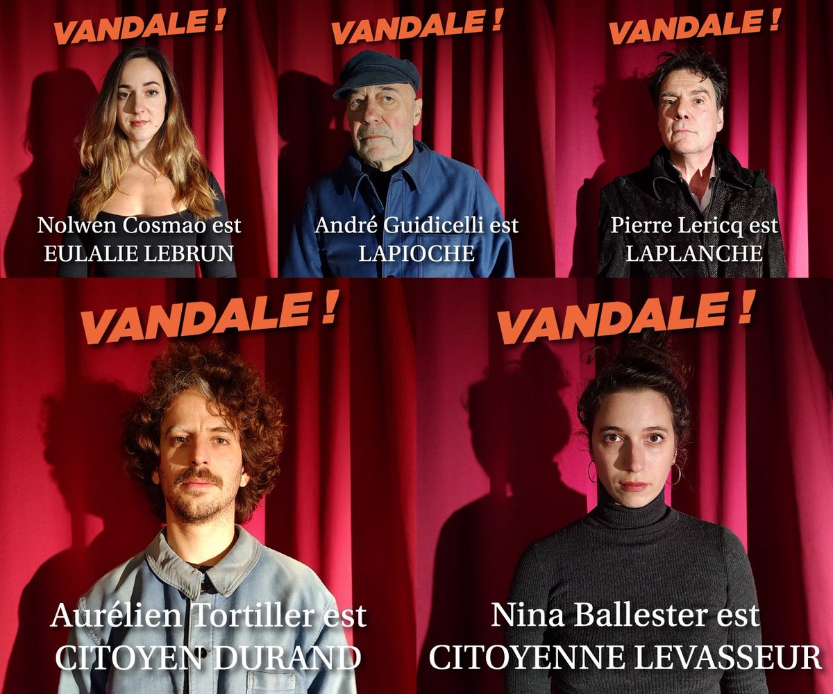 LouisAlexFABRE's tweet photo. J-1 ! Vandale !
- https://t.co/67cLnwJLeV
- Réservations : 02 38 36 23 70 et https://t.co/GVVXFZnSed
#compagnielevriers #theatre #pblv #valdesully #benoitlebrun # https://t.co/i6YShrsDGD