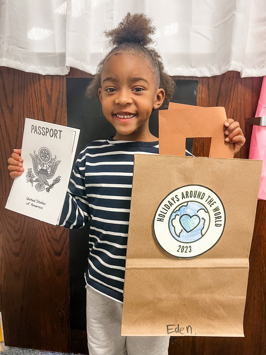 Passport and suitcase in hand, we are ready to travel the world for 12 days learning about holidays in other countries! ✈️🧳🛂 <a href="/Creeksidetweet/">Creekside ECS</a>