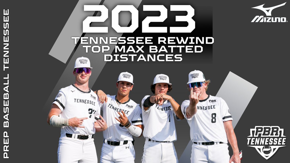 Prep Baseball Tennessee (@prepbaseballtn) on Twitter photo ๐๐๐๐ ๐๐๐ฐ๐ข๐ง๐: ๐๐๐ฑ ๐๐๐ญ๐ญ๐๐ ๐๐๐ฅ๐ฅ ๐๐ข๐ฌ๐ญ๐๐ง๐๐๐ฌ โ๏ธ
+ Check out the Top-25 Max Batted Ball Distances from our 2023 event calendar.
@NateWebb_13 and <a href="/Vol_Baseball/">Tennessee Baseball</a> commit <a href="/NathanEisfelder/">nathaneisfelder2025</a> lead the way with a 406 ft ๐.
๐: loom.ly/YaDDnks ๐๐๐๐ ๐๐๐ฐ๐ข๐ง๐: ๐๐๐ฑ ๐๐๐ญ๐ญ๐๐ ๐๐๐ฅ๐ฅ ๐๐ข๐ฌ๐ญ๐๐ง๐๐๐ฌ โ๏ธ
+ Check out the Top-25 Max Batted Ball Distances from our 2023 event calendar.
@NateWebb_13 and <a href="/Vol_Baseball/">Tennessee Baseball</a> commit <a href="/NathanEisfelder/">nathaneisfelder2025</a> lead the way with a 406 ft ๐.
๐: loom.ly/YaDDnks