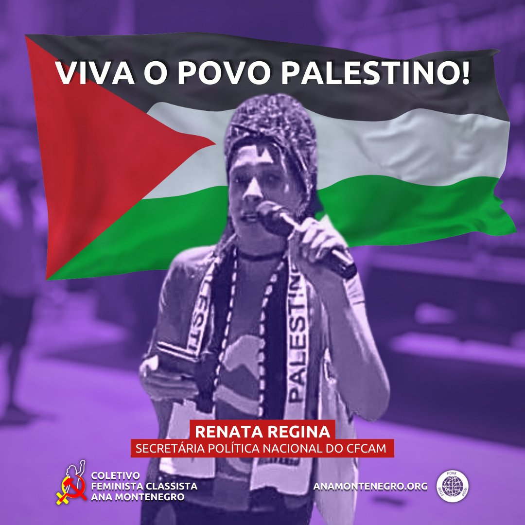 CFCAMBR's tweet photo. ✊🏿Viva a luta do povo Palestino! 🇵🇸
https://t.co/UhBWx9Ahq1 https://t.co/gydxa9eKqC