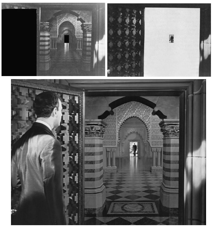 BobaFettANHSE's tweet image. Matte painting #citizenkane #behindthescenes🎬 #specialeffects