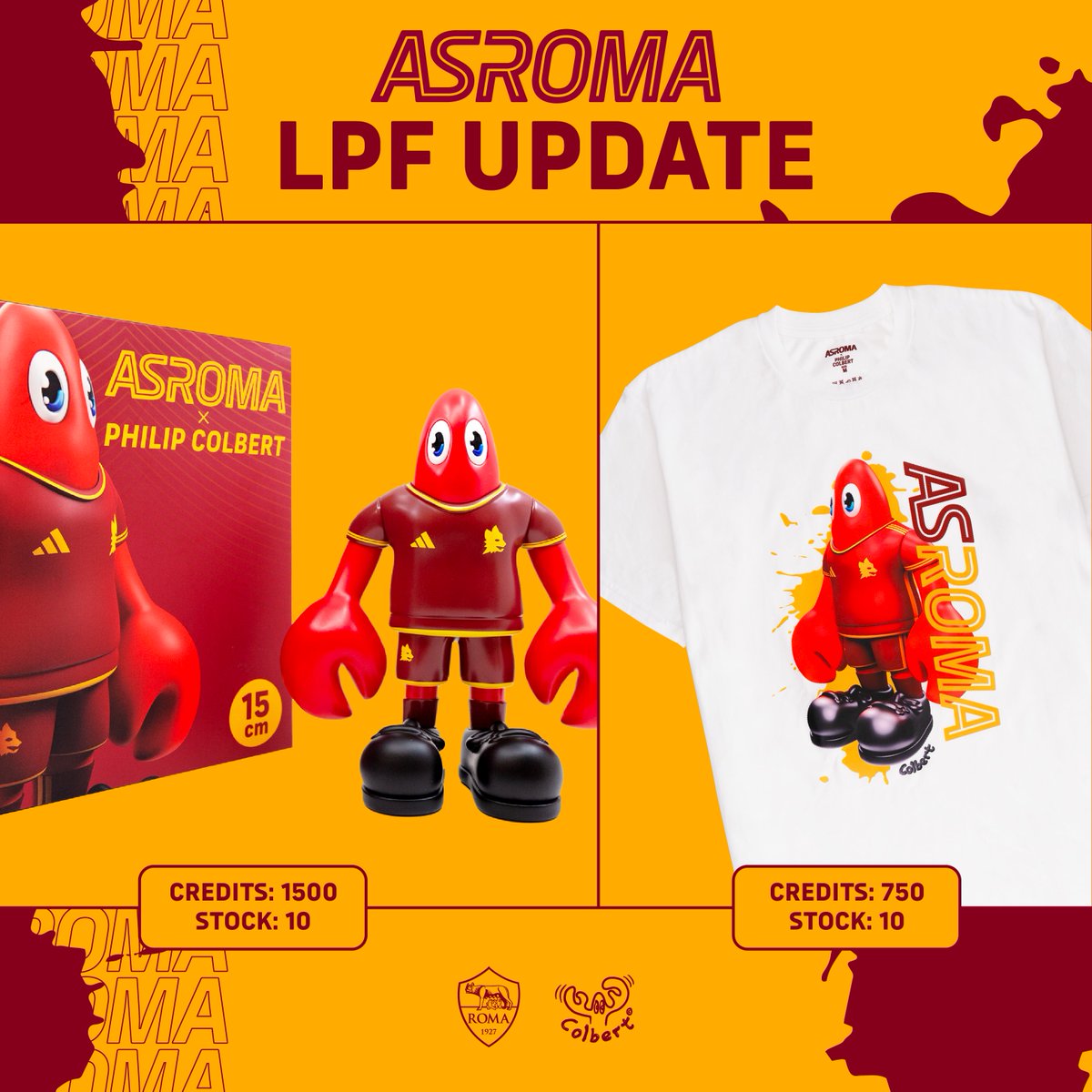 🛍️ LPF Items 🛍️

⚽️ Special edition physical collectables
⚽️ Limited collaboration t-shirt