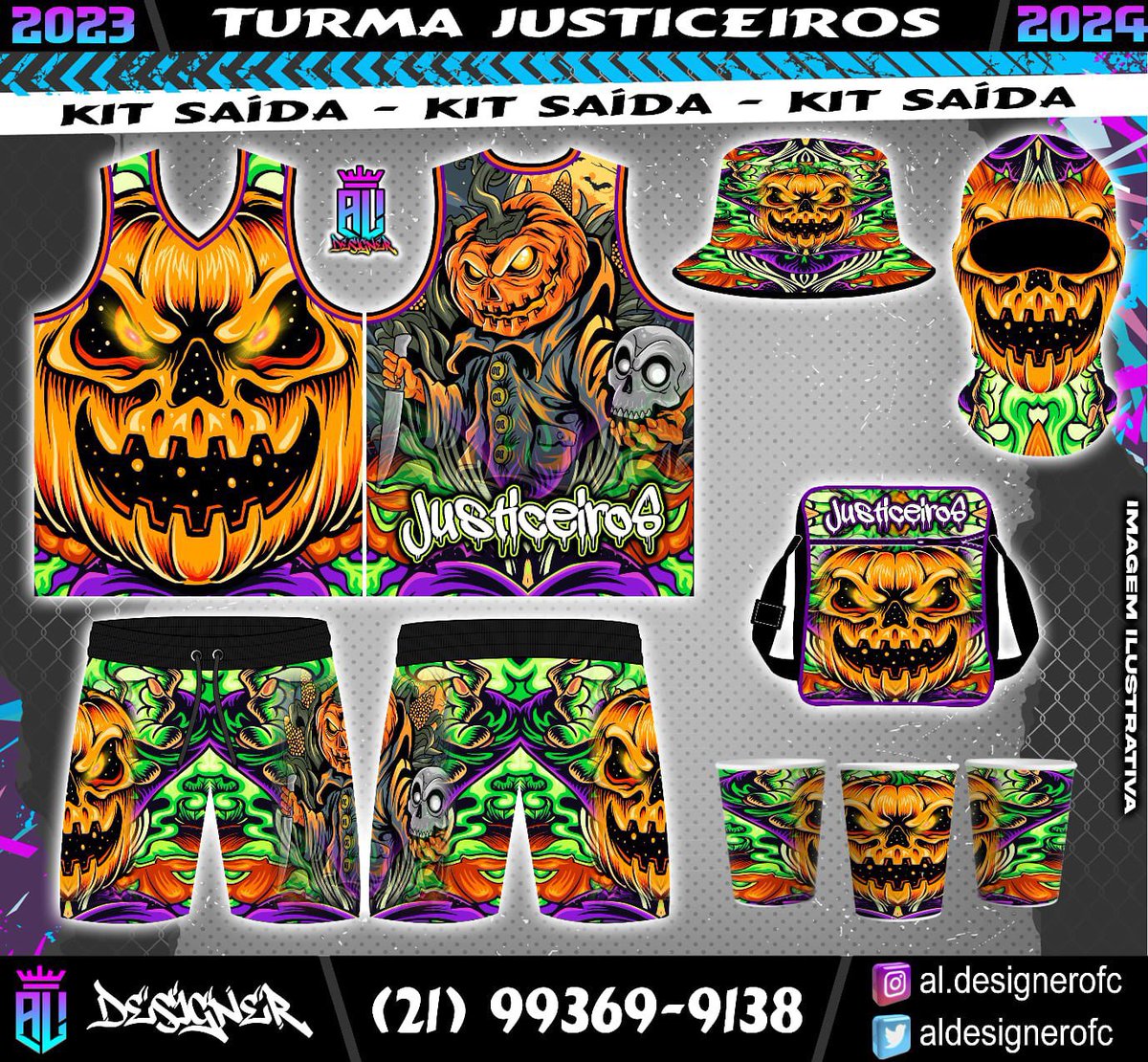 KIT SAÍDA 🎭🎌
TURMA JUSTICEIROS - SJM