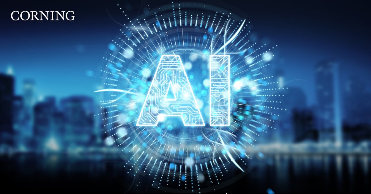 CorningOpComm's tweet photo. #AI already has a role in key industries. But what makes AI possible in the backend of new use cases? #Fiber. In this week's episode of #FiberforBreakfast, COC Chief Technology Officer Michael O'Day discusses fiber’s critical role in AI. https://t.co/93crEtYDIc https://t.co/xljyxDwwgP