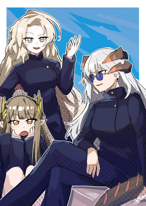 今でも青が棲んでいる#アークナイツ 