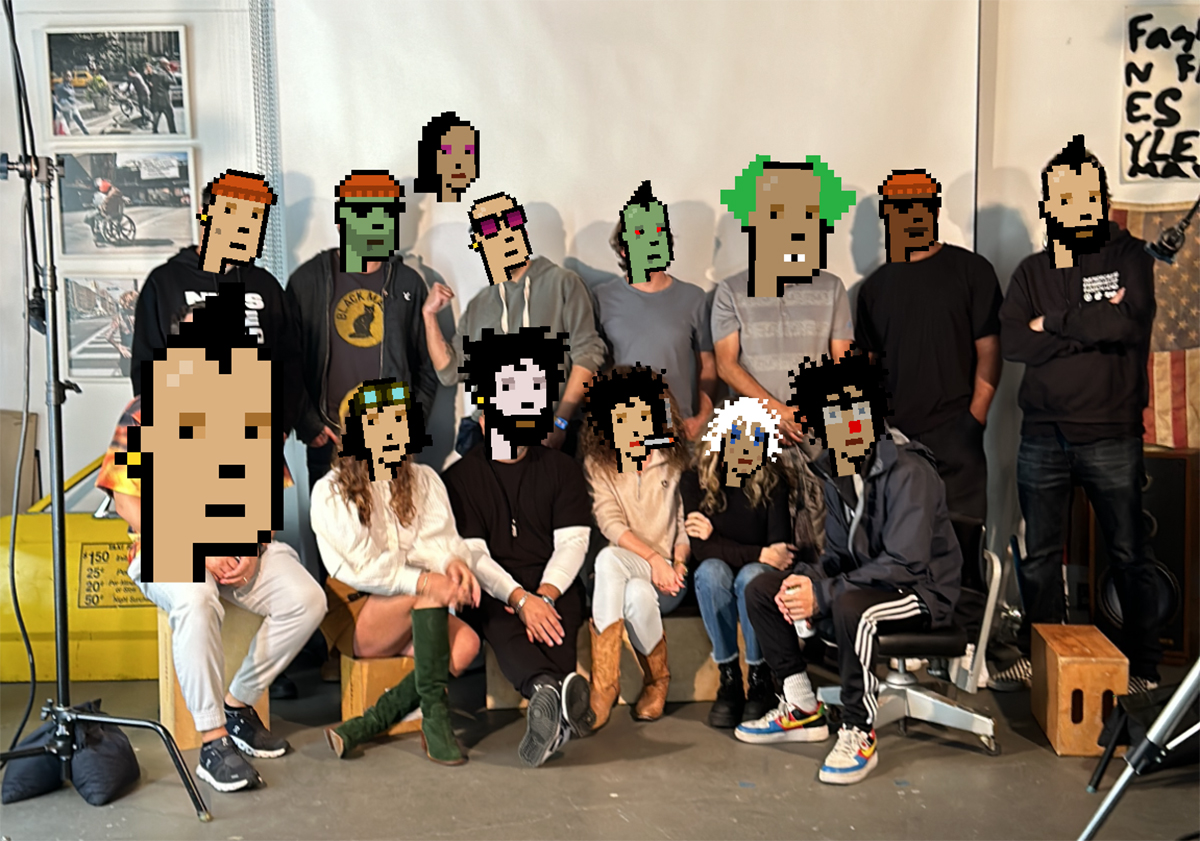 GM GM #52icons and <a href="/cryptopunks/"></a> 🤘
Punk Salon #1 is in the books, it was an epic night with <a href="/GordonGoner/">GordonGoner (Wylie Aronow) 🍌</a> as special surprise guest 💚   Thank you Punks! 
<a href="/shok_eth/">Shok.eth ❚ ❚</a>  <a href="/JohnnyCash4243/">JohnnyCash424</a> <a href="/NaughtalieStone/">STONE</a> <a href="/spicytinaa/">Spicy (Tina)</a> <a href="/tonyherrera/">Non-FungibleTony (NFT)</a> <a href="/Jakester2705/">Jacob Martin</a> <a href="/Wilcox_NFT/">Wilcox_NFT</a> <a href="/tatianakoffman/">Tatiana Koffman</a>