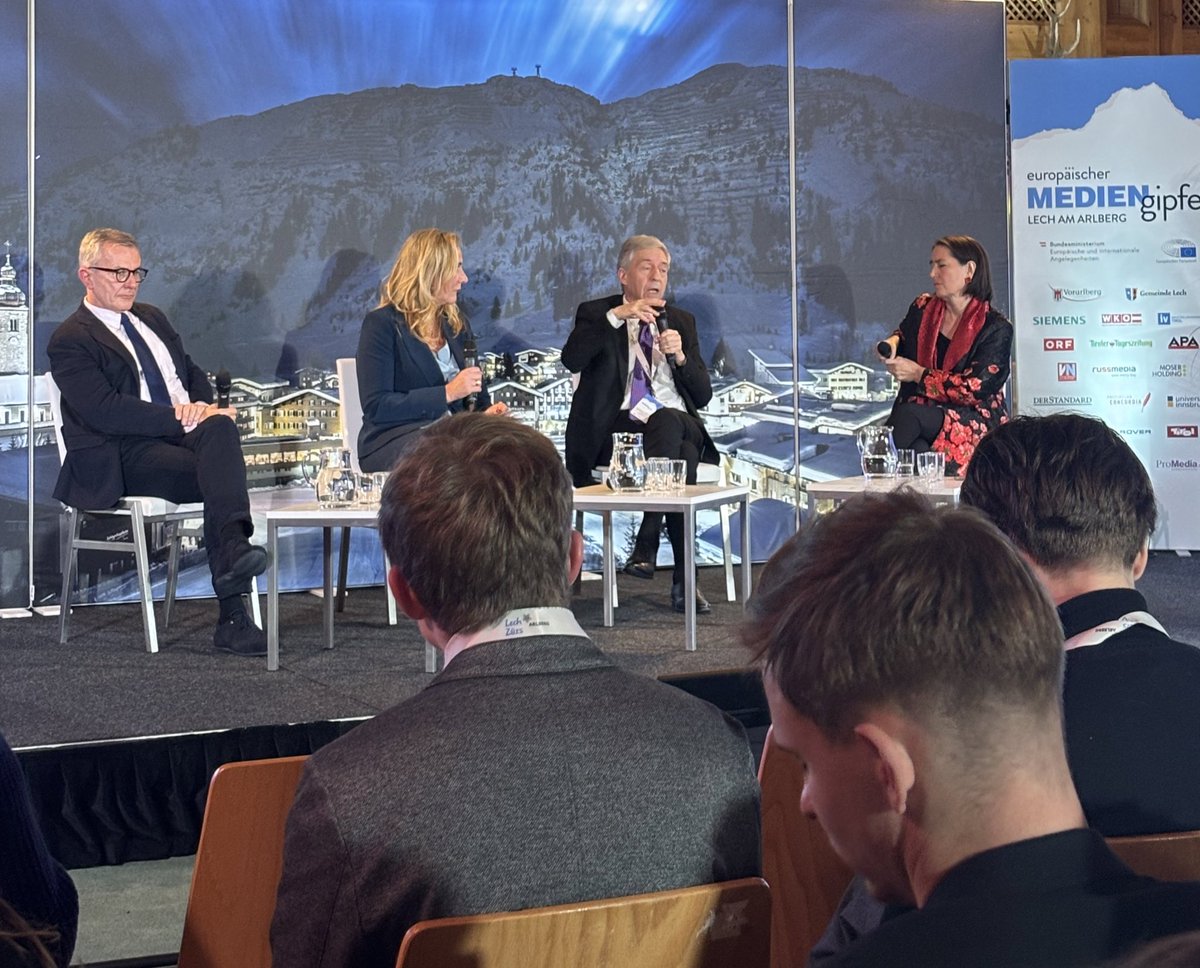 Thomas Seifert (@thomasseifert) on Twitter photo Great panel at the <a href="/mediengipfel/">Mediengipfel Lech</a> moderated by Susanne Glass (Bayerischer Rundfunk), Susanne Glass (BR), Alexandra Föderl-Schmid (Süddeutschen Zeitung), Yossi Beilin (Former Minister of Foreign Affairs Israel) and Andreas Reinicke (Deutsches Orient-Institut). <a href="/foederlschmid/">A. Föderl-Schmid</a> <a href="/SZ/">Süddeutsche Zeitung</a> Great panel at the <a href="/mediengipfel/">Mediengipfel Lech</a> moderated by Susanne Glass (Bayerischer Rundfunk), Susanne Glass (BR), Alexandra Föderl-Schmid (Süddeutschen Zeitung), Yossi Beilin (Former Minister of Foreign Affairs Israel) and Andreas Reinicke (Deutsches Orient-Institut). <a href="/foederlschmid/">A. Föderl-Schmid</a> <a href="/SZ/">Süddeutsche Zeitung</a>