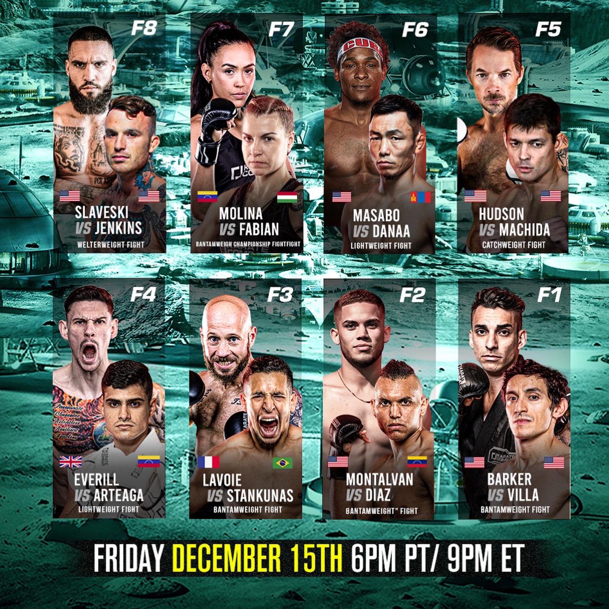 DamianVilla58's tweet photo. On December 15th, I will be fighting in Karate Combat’s BIGGEST EVENT EVER, KC43 in Las Vegas! 🎰🥋🔥 

IF ANYONE WANTS TO SEE THE EVENT LIVE, tickets 🎟️ are available at https://t.co/TWpUV2fkVC ❗️💪 “Damian15” discount code gives a nice discount! 🤩

See u in Vegas! 🤩🇲🇽🇺🇸 #DV58 https://t.co/OWxyMTV7Vr