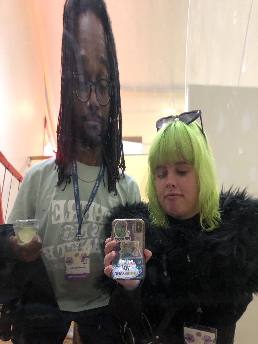 SpookyKyd's tweet photo. Cucalorus ‘23 was cute 
Met some cool people. Saw some good film friends. Made new good film friends. I love film!! https://t.co/9xsfIvamSB