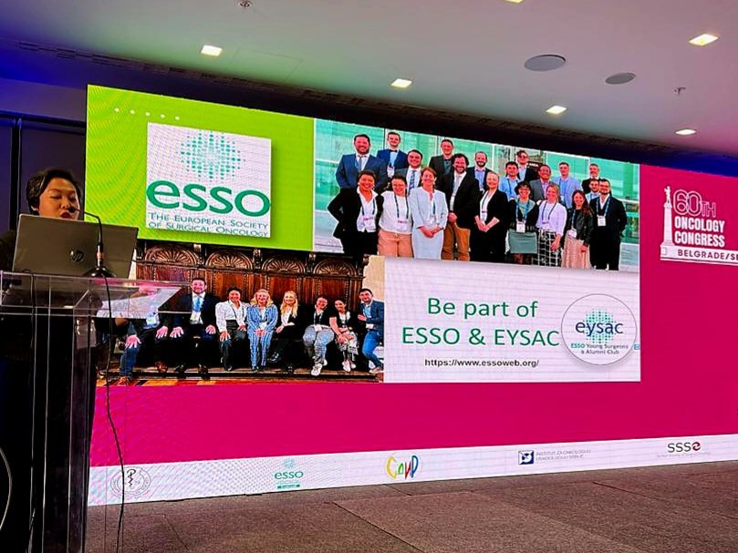 EYSAC1's tweet photo. @ESSOnews EYSAC represent! Great insights for #surgery #cancer training, education &amp; research with @EdiBonci @SantracNada @JHHerreraK @msmuresan https://t.co/bqWvaoW40w