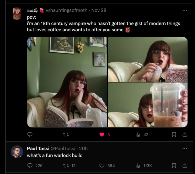 ajmsituation's tweet photo. @hauntingsofmoth I just want to appreciate the positioning of your post on my timeline https://t.co/lH4J0rNE5n