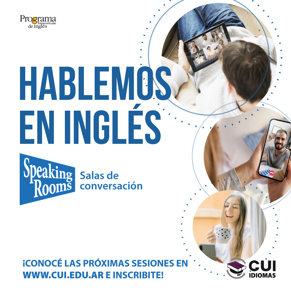 CUI_oficial's tweet photo. 🗣💬 Speaking Rooms en el CUI - Salas temáticas de conversación
✨Contenidos desarrollados especialmente para tu nivel.
✨Encuentros grupales de 45 minutos.
ℹ Encontrá toda la información en https://t.co/gzfc5PCNKv
☎️ 5353-3000 #WhatsAppCUI 📲+5491155797824✨ https://t.co/KzZop00smS