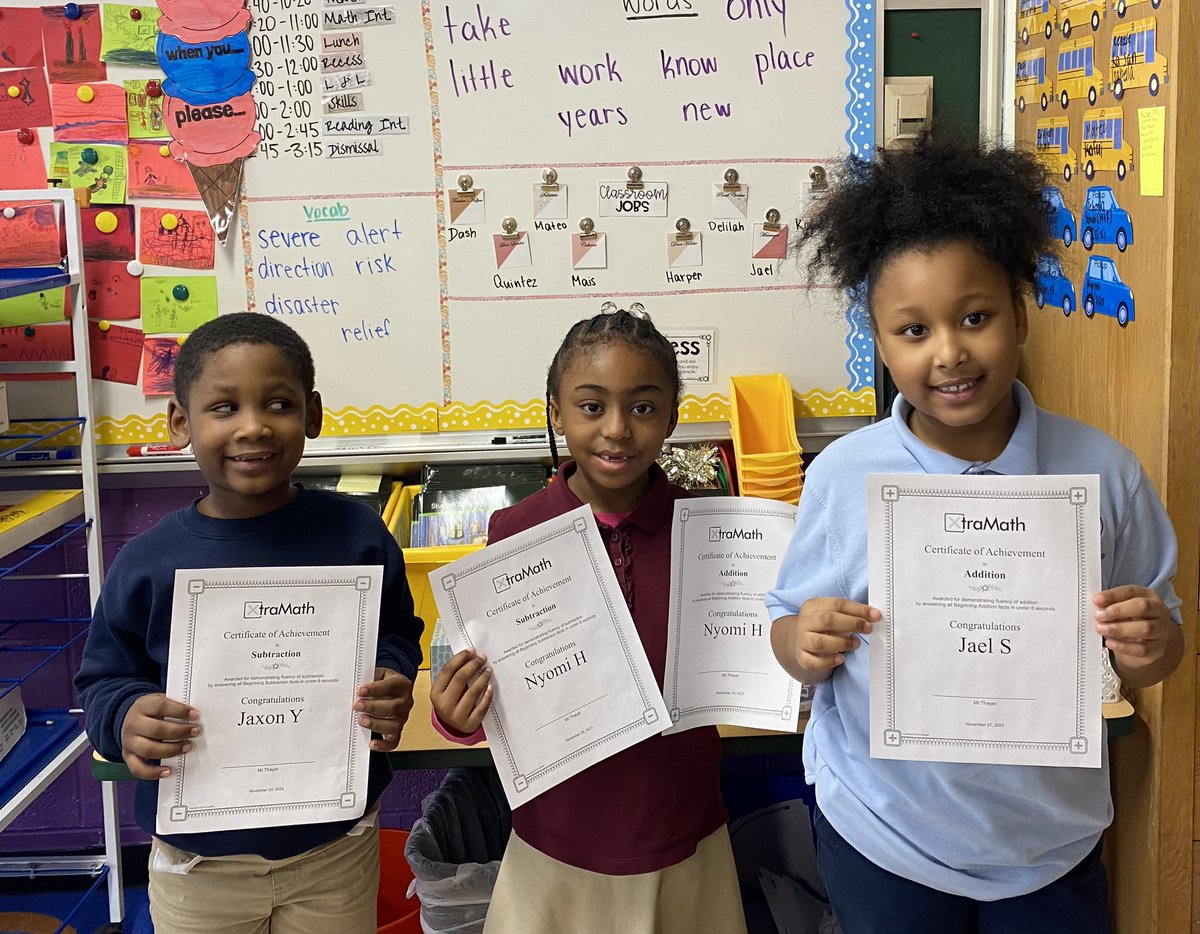 Ryan Thayer (@mrthayersasc) on Twitter photo Our second grade students have been working hard on their math fluency using flash cards and <a href="/XtraMath_US/">XtraMath | Math Fact Fluency</a> at <a href="/csasyracuse/">Citizenship & Science Academy of Syracuse</a>! Our second grade students have been working hard on their math fluency using flash cards and <a href="/XtraMath_US/">XtraMath | Math Fact Fluency</a> at <a href="/csasyracuse/">Citizenship & Science Academy of Syracuse</a>!