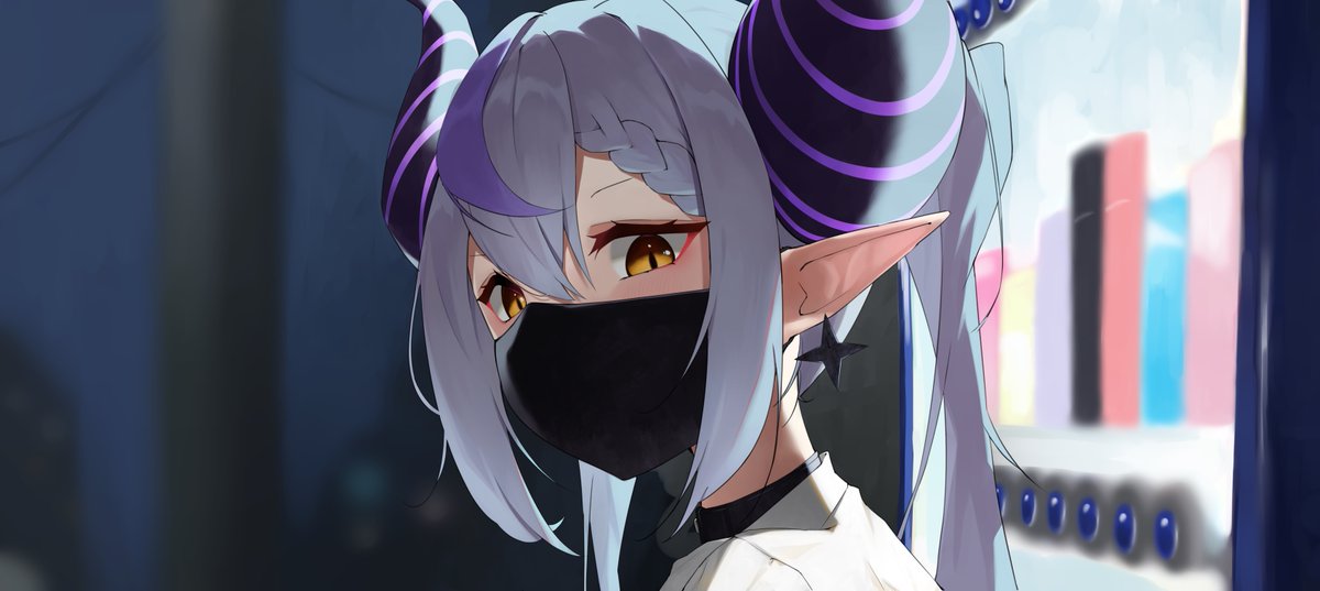 hare_37's tweet photo. 突然想畫個橫的 但又很懶得畫全身..

#laplus_artdesu https://t.co/bXB4XO2lWV